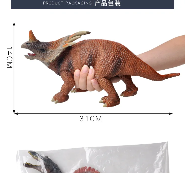 Детский игрушечный динозавр научная модель статический Пластик T-Rex Spinosaurus "Мир Юрского периода" меловой кукла