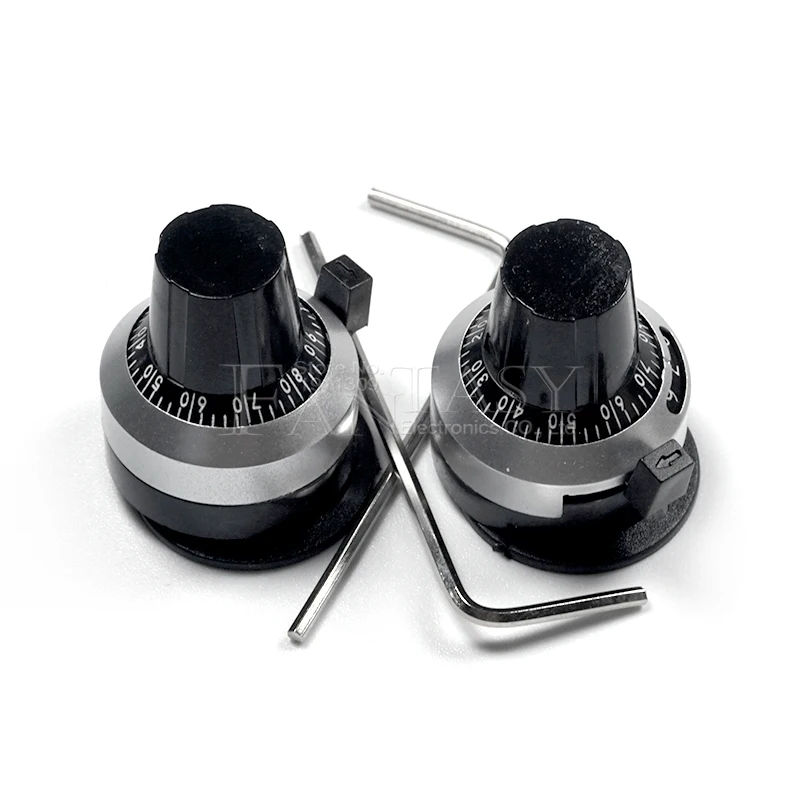 3590S 6.35 mm precision scale knob potentiometer knob multi-turn potentiometer 1PCS