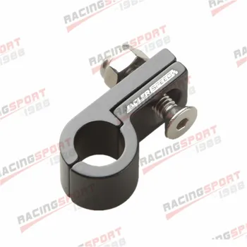 

-3AN AN3 ID 9.5MM Hose Line Clamp Aluminum Black/red/blue