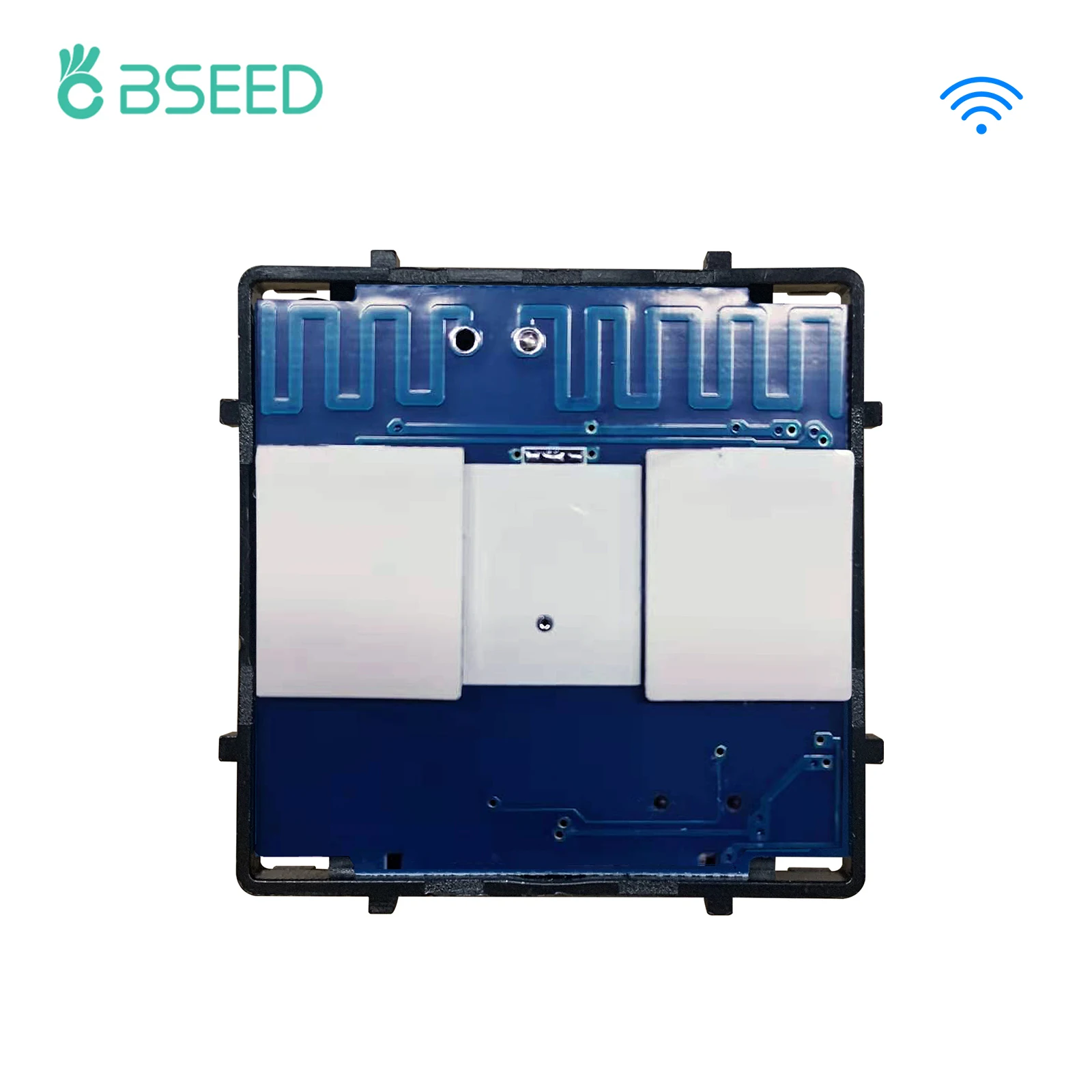 BSEED 단일 라이브 조명 스위치 기능 키, 와이파이 터치 스위치 부품, 구글 알렉사 무선 앱 제어, 중성선 없음, 12 갱, 3 갱