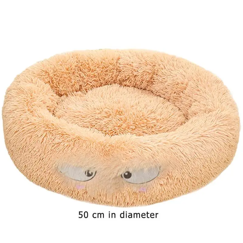 Super Soft Dog Bed Washable long plush Dog Kennel Deep Sleep Dog House Velvet Mats Sofa For Dog Chihuahua Dog Basket Pet Bed