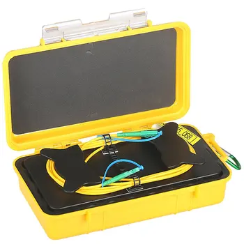 

1KM Single Mode Fiber Optical OTDR Launch Cable Box For OTDR Dead Zone Eliminator LC/APC-LC/APC Test Extension Cable