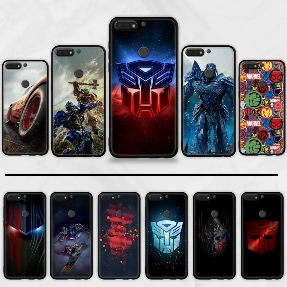 

Transformers Phone Case For Huawei Honor 7C 7A 8X 8A 9 10 10i Lite 20 NOVA 3i 3e