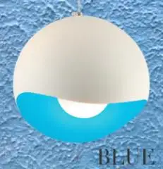internal blue 10 шт. E27 Ретро Винтаж Алюминий сплав люстра лампа тенты для мобильного телефона Кофе бар Стекло крышка Потолочный подвесной светильник база - Цвет корпуса: internal blue