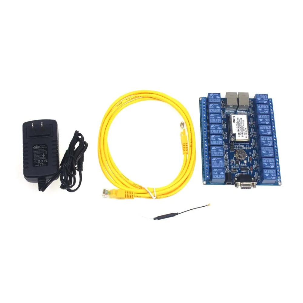 

Wifi relay module network relay 16-way remote control HLK-SW16