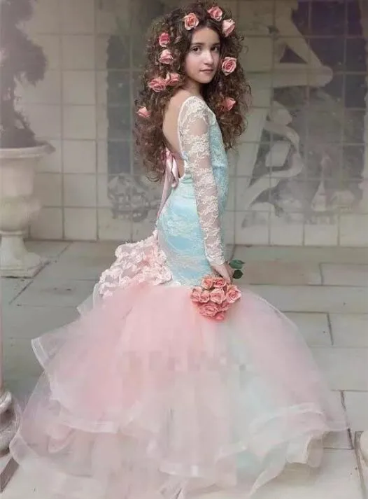 2019-gorgeous-pink-flower-girls-dresses-lace-long-sleeves-tired-tulle-mermaid-pageant-gowns-for-little-girl-children-first-communion-dresses (1)