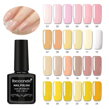 Ibcccndc-Gel UV para uñas, Laca De Gel para uñas, Barniz De Gel Semipermanente, Base De imprimación