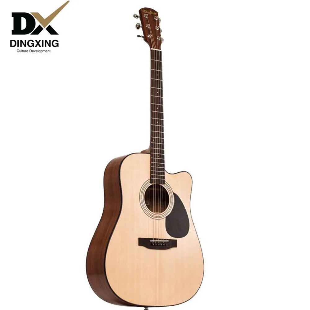 

Professional Acoustic guitar 40 41 inch Hot musical Stringed instruments steel strings Spruce top Solid Wood guitarras china OEM
