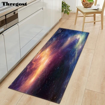 

Thregost Modern Printed Nordic Kitchen Rug Indoor Doormat 3D Floor Mats Printed Long Carpet Washable Microfiber Mat