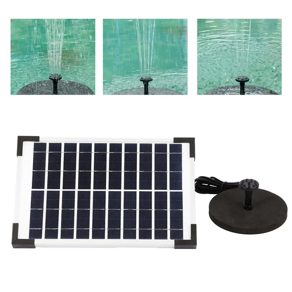 

Bracket Type Solar Water Pump Fountain Intelligent Solar Powered Fountain Pump Kit For Pool Garden Pond Watering Fountain Pump