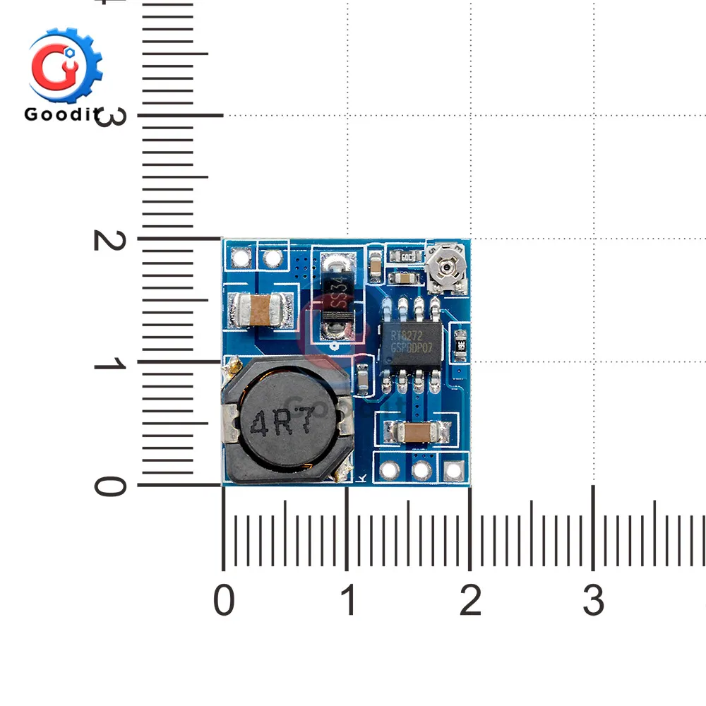 DC-DC Step Down Buck Converter Module Adjustable Power Supply For Aeromodelling Supply Converter Non-synchronous Rectification