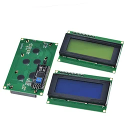 Lcd2004 + i2c 2004 20x4 2004a azul/tela verde hd4780 caráter lcd/com iic/i2c módulo adaptador de interface serial para arduino