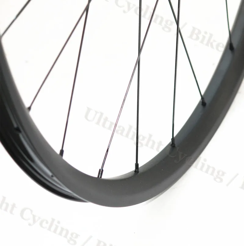 29er mtb углеродное волокно колеса Углеродные горные колеса через ось 30 мм ширина 23 мм Глубокая бескамерная mtb 29 диски