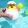 Juguete de baño de bebé para niños, aspersor de agua con forma de pingüino de pato, regalo para niños ► Foto 2/6