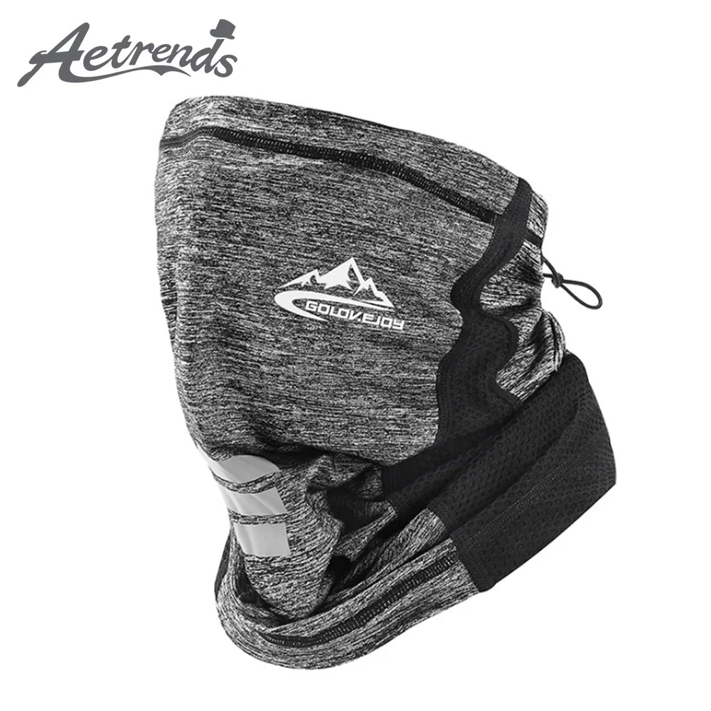 

[AETRENDS] Face Clothing Neck Gaiter Mask Headband Scarf Non Slip Light Breathable for Sun Wind Dust Bandana Balaclava O-0032