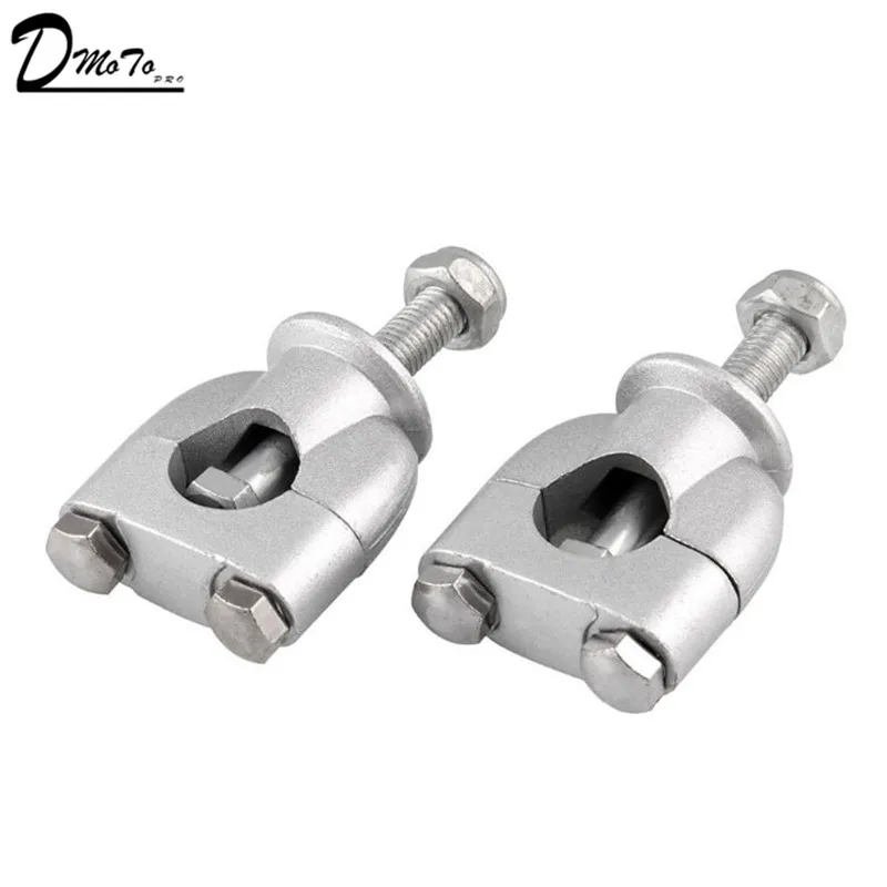 1 пара 22 мм 7/8Inch ручка стояк крепежные хомуты для мотоцикла Dirt Bike ATV