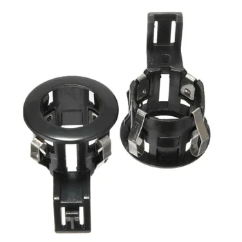

Auto Parking Sensor Retainer Bumper For Toyota Tundra 2007-2013 Black 4pcs Set
