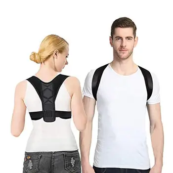 

1 pcs Back Posture Corrector Women Men Adjustable Upper Back Brace Shoulder Lumbar Support Belt Posture Correction