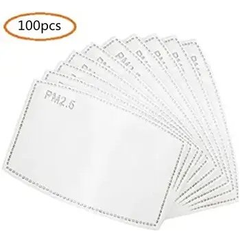 

Activated Carbon Filter Mouth Mask Filters Breathing Insert Face Mask Filter for Adults Outdoor Activities