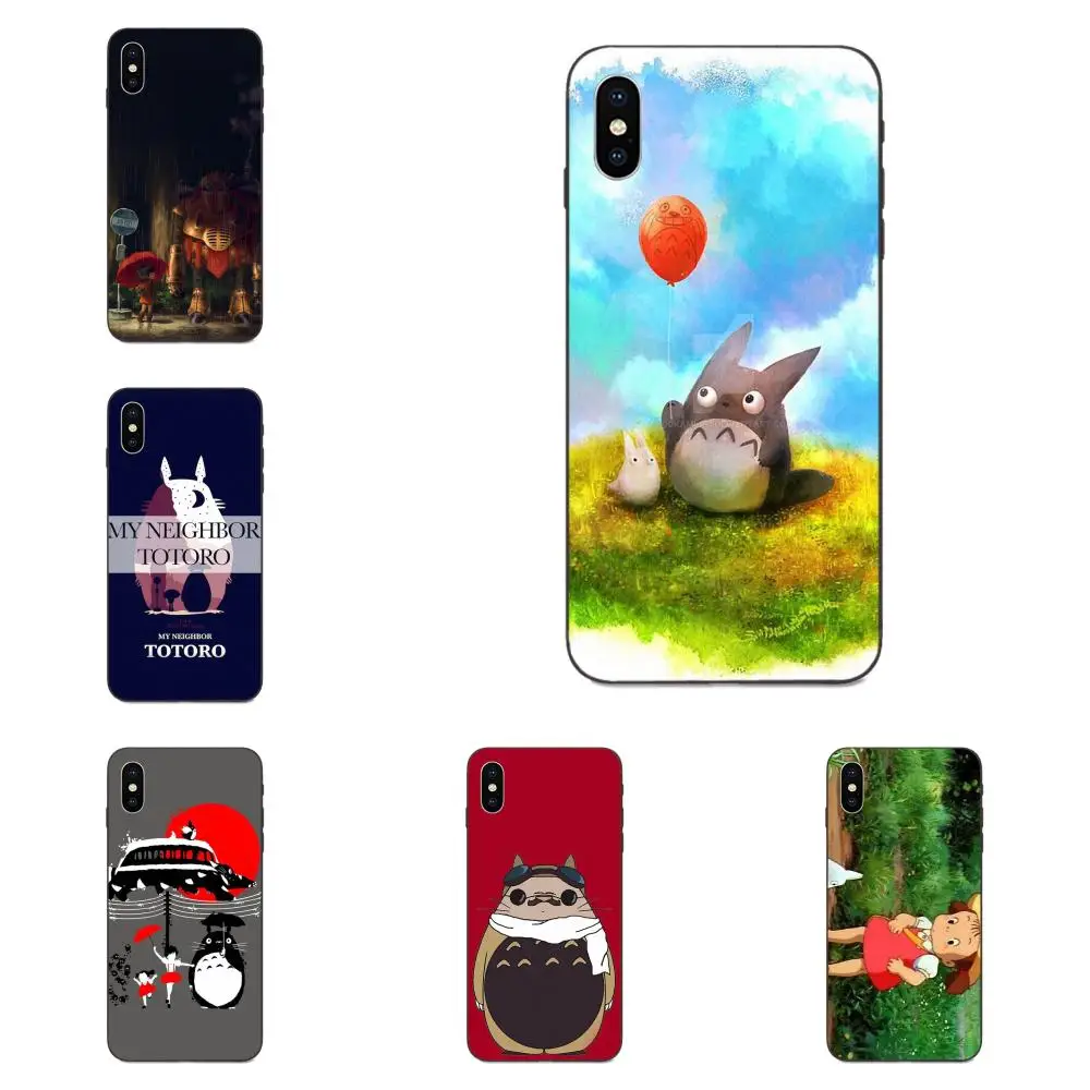Для Huawei Mate 9 10 20 P8 P9 P10 P20 P30 Lite Mini Play Pro P smart Plus Z 2017 2019 черный чехол Мой сосед Тоторо