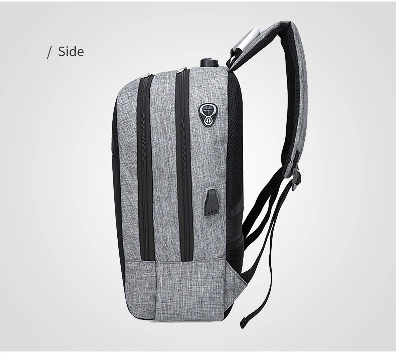 New Backpack For Men Business Anti Theft Multi-function Bag For Laptop 15.6 Inch USB Charging Casual Oxford Cloth Rucksack Man