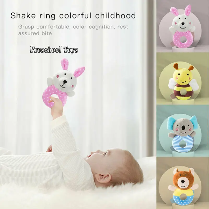 Новинка детские погремушки Мультяшные Погремушки для новорожденных мальчиков и