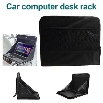 

Car Seat Back Organizer Bag Multi-purpose Waterproof Pouch Foldable Table Tray Travel Storage Bag For Car Laptop Holder