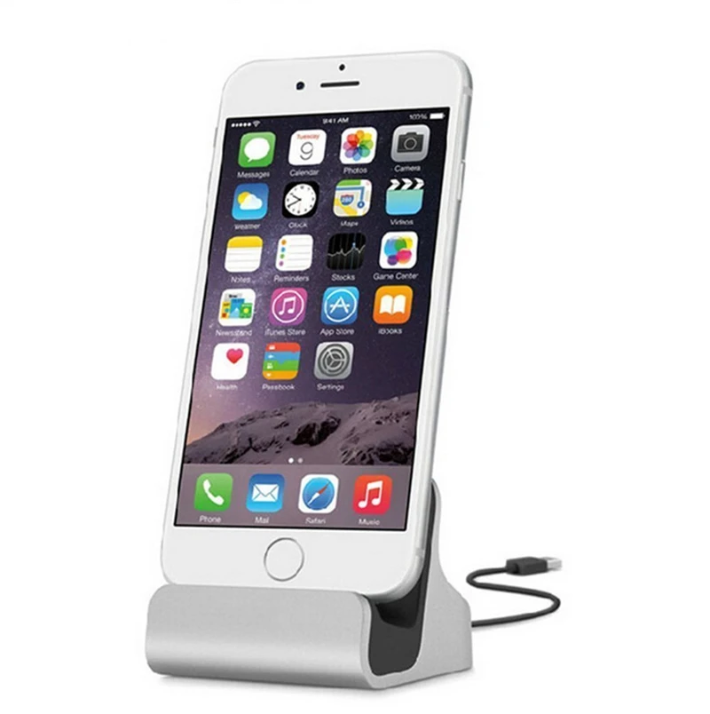 Док-станция IOS зарядная подставка для Apple IPhone 11 Pro Max XS XR X 7 8 6S Plus док-станция для телефона Usb зарядное устройство держатель