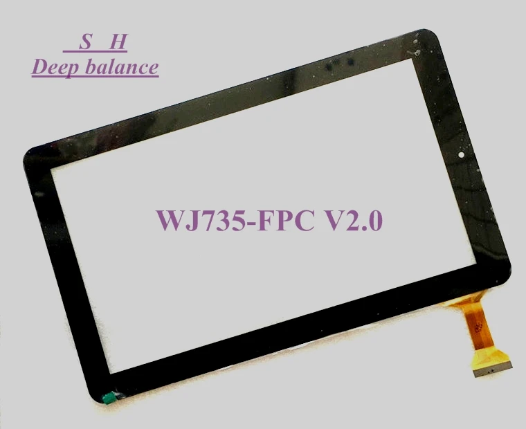 

New Touch SCreen For WJ735-FPC V2.0 Replacement Touch Panel Digitizer Glass Replacement 10.1'' Tablet sensor WJ735-FPC