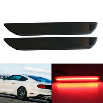 

2pcs Side Marker Lights Auto Lamp For Ford Mustang 2015-2019 Red Waterproof