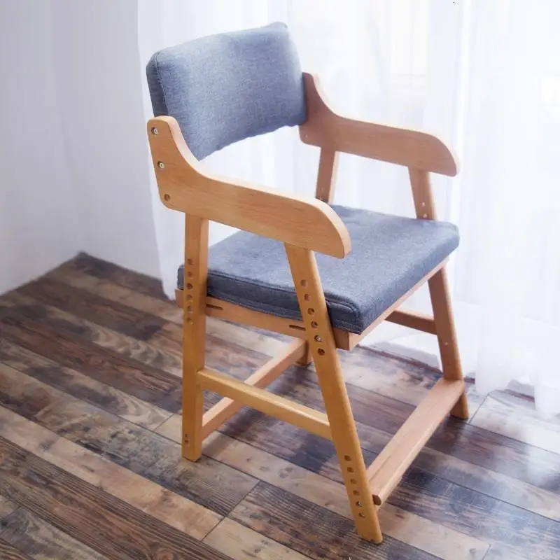 De Estudio Pour Couch Pouf Silla Madera Wood Adjustable Kids Baby Children Furniture Cadeira Infantil Chaise Enfant Child Chair