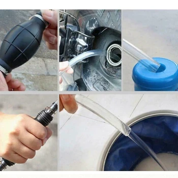 

Gas Siphon Pump Gasoline For Aquariums Yacht One-Way Valve Tool Parts Pipe