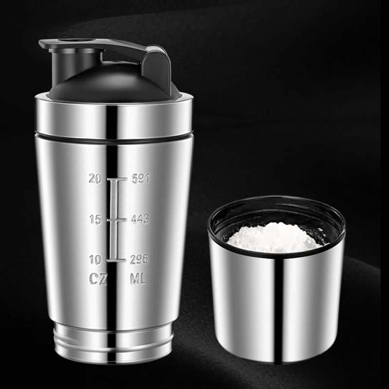 Stainless Steel Protein Shaker 5