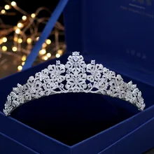 Свадебный головной убор для невесты, стиль, свадебное платье с короной, великолепное украшение для волос в стиле барокко, Свадебный орнамент