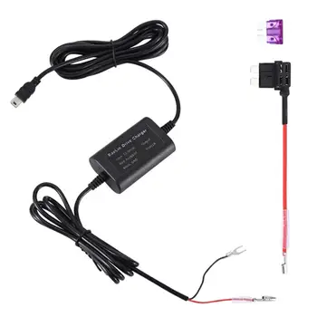 

12/24V to 5V Driving Recorder Low Voltage Protection ACC Take Electrical Step-down Cable MINI USB 12V Power for Dash Camera