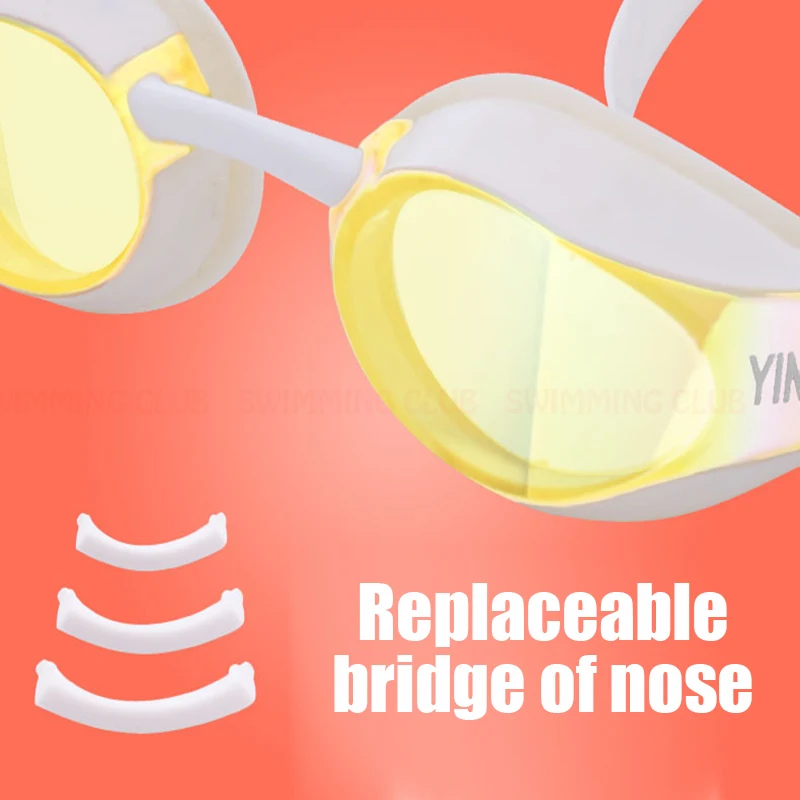 NEW YINGFA Y689AFV PROFESSIONAL SWIMMING GOGGLES COMPETITION TRAINING RACING ANTI-FOG UV PROTECTION BLACK BLUE ORANGE YELLOW 5