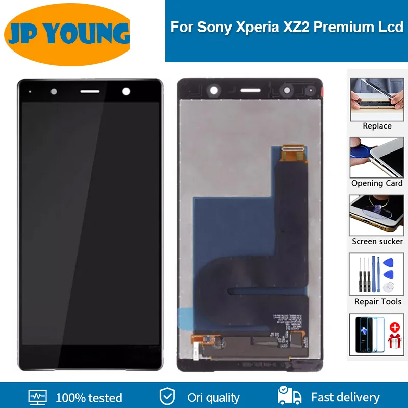 Оригинальный ЖК-дисплей для Sony Xperia XZ2 Premium Dual H8166 сенсорный экран дигитайзер
