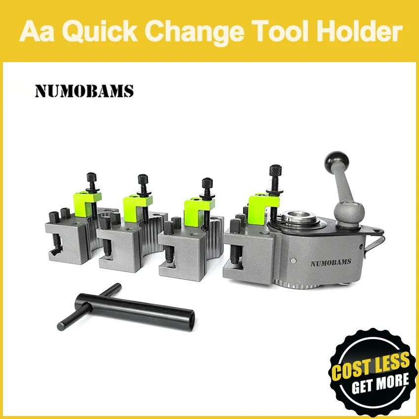 45# Steel Quick Change Tool Holder for 120-220 Swing over Bed Lathe WM180 WM210