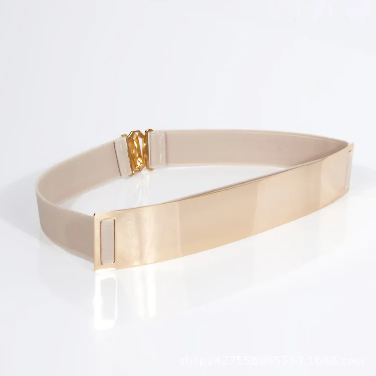 Hot Designer Belts for Woman Gold Silver Brand Belt Classy Elastic ceinture femme 5 color belt ladies Apparel Accessory