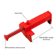 Красный 1 пара проволочный ящик кирпичная кладка инструмент фиксатор для строительного фиксатора кирпичная кладка проволочный Съемник