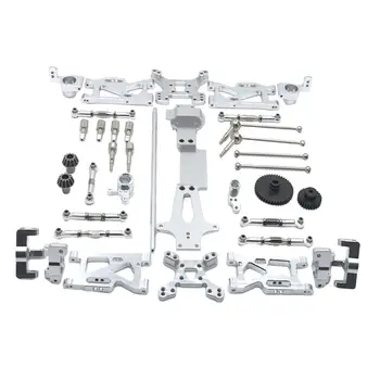 

Remote control car metal upgrade accessories set metal rod steering rod for Wltoys 144001 Rc car upgrade parts accessories