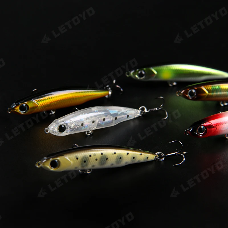 LETOYO Sinking Pencil Lure 3.5g/5.4g/8.3g/12g/17g Shore Casting Micro Artificial Bait For Sea Rock Fishing Lures Mini Wobblers