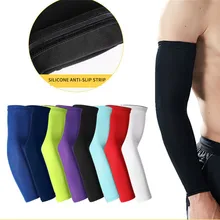 Компрессионный один теплый рукав беговые рукава Велоспорт Защита от солнца УФ для спорта на открытом воздухе Туризм Баскетбол Аксессуары