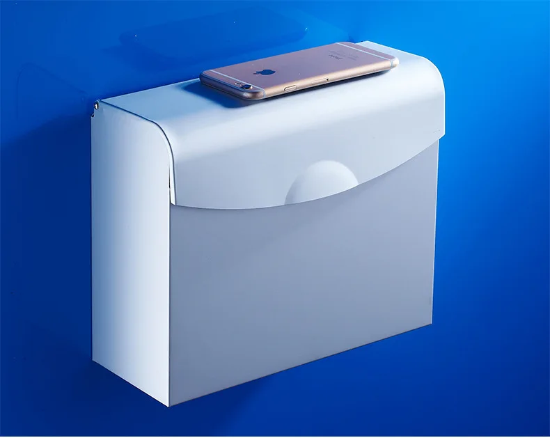 

Alumimum Square Health Cardboard Box Toilet Hand Cardboard Box Toilet Paper Towel Holder Waterproof shou zhi xiang Toilet Paper
