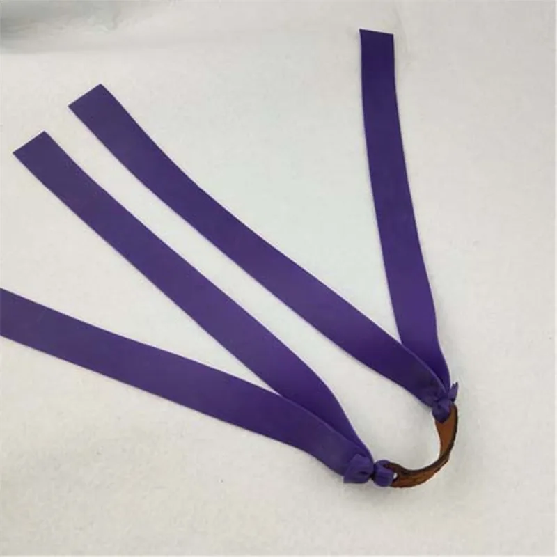 

Outdoor Slingshot Double Flat Rubber Band Thickness Catapult Natural Latex Flat Elastic for Shooting