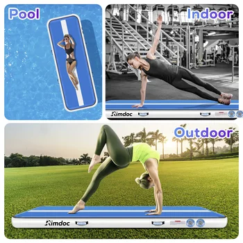 

gymnastics track mat 3/4/5/6m 0.2m thick inflatable gym mat air track olympics tumbling wrestling gymnastics air floor mats kids