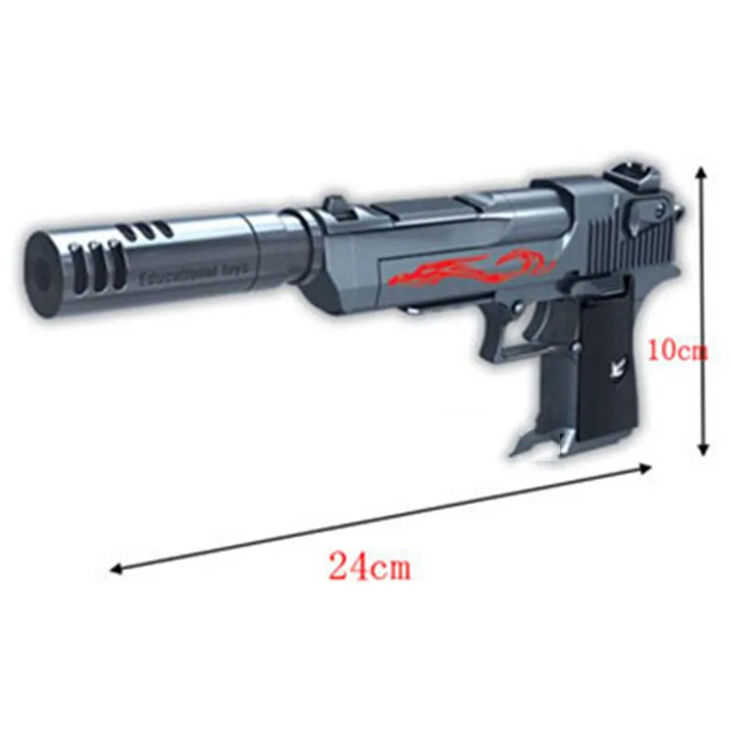 

Building Blocks Toy Gun Colt Bolt Desert Eagle Assembly Toy Puzzle Brain Game Model Can Fire Bullets Instruction Book Orbeez