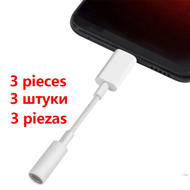 3,5 мм адаптер для наушников для iPhone 11 Pro AUX Adaptador для iPhone XS MAX XR X 8 7 Plus разъем для наушников аудио адаптер Ecouteur - Цвет: przejsciowka