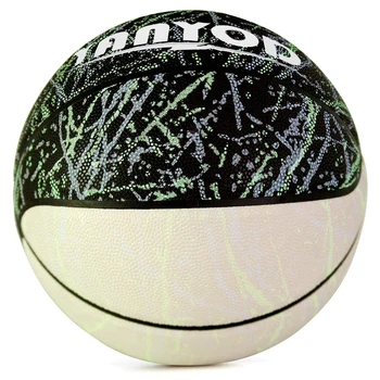 

Size 6 Basketball Ball Light Changed Wear-Resistant Anti-Sli Anti-Friction Outdoor & Indoor Professional Basketball Ball