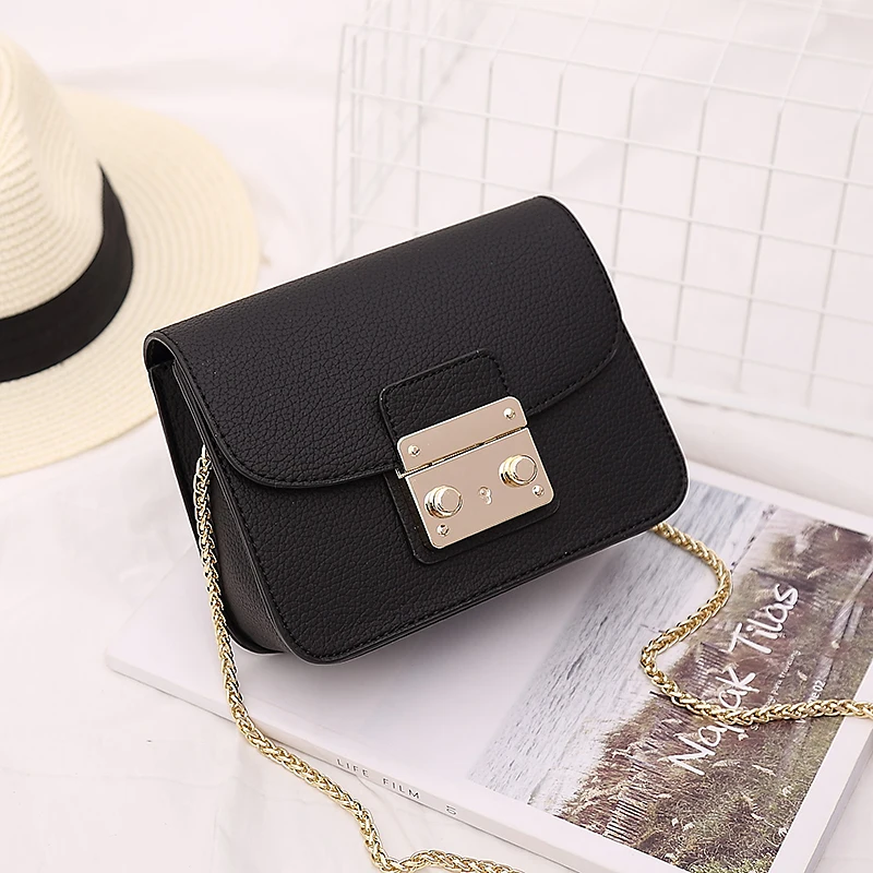 Роскошные сумочки через плечо, сумки для женщин, bolsos mujer, кошелек, клатч, сумка на плечо, основная Женская сумка, женская маленькая сумка - Цвет: black li